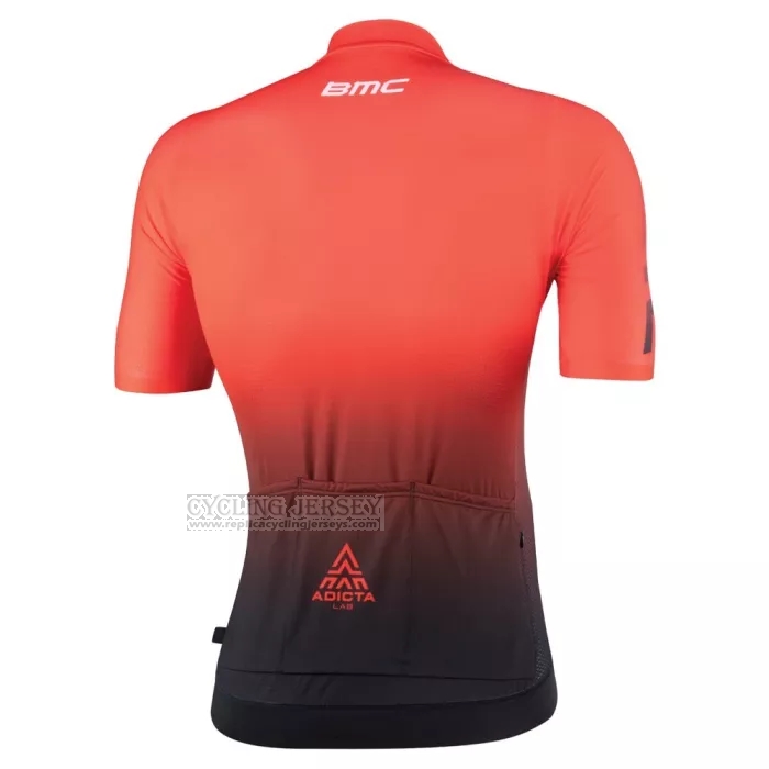 2022 Cycling Jersey BMC Orange Short Sleeve and Bib Short